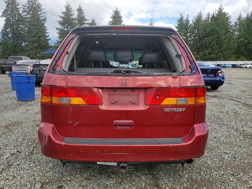 Photo 6 from auction – 2002 HONDA ODYSSEY with VIN 2HKRL186X2H572907