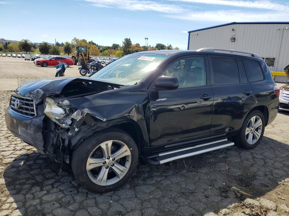 TOYOTA HIGHLANDER 2008 with VIN JTEDS43A482010386 - Photo from auction