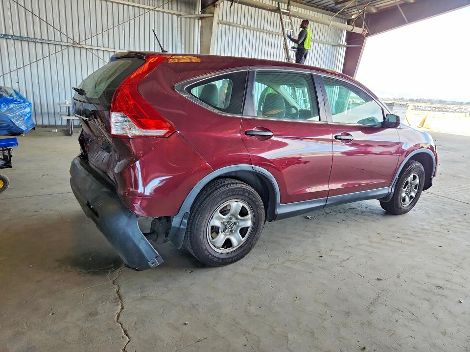 Photo 3 from auction – 2013 HONDA CR-V with VIN 5J6RM4H31DL086032