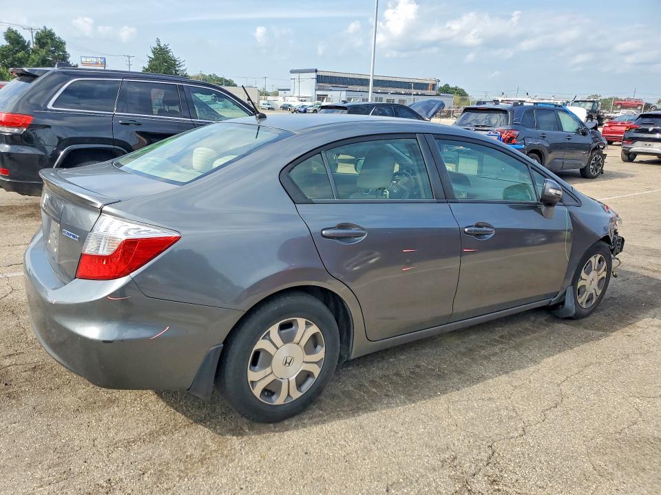 Photo 3 from auction – 2012 HONDA CIVIC with VIN JHMFB4F29CS008464