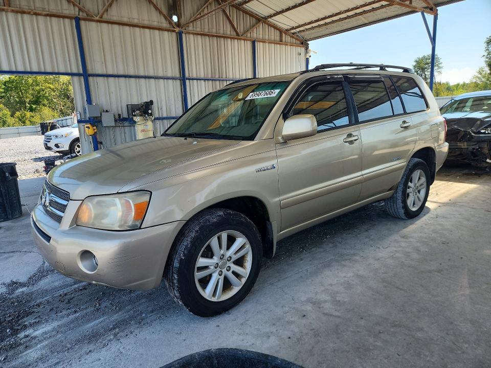 TOYOTA HIGHLANDER 2007 with VIN JTEHW21A870046606 - Photo from auction