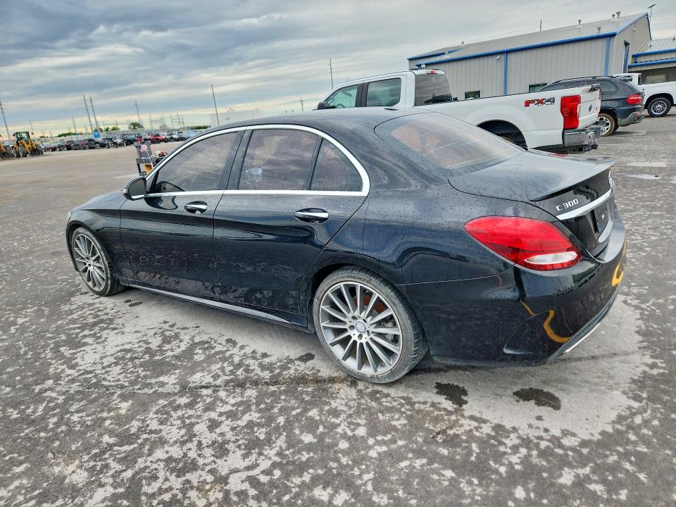 Photo 2 from auction – 2016 MERCEDES-BENZ C with VIN 55SWF4JB0GU101355