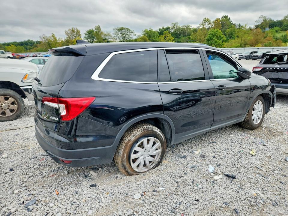 Photo 3 from auction – 2021 HONDA PILOT with VIN 5FNYF6H11MB012778