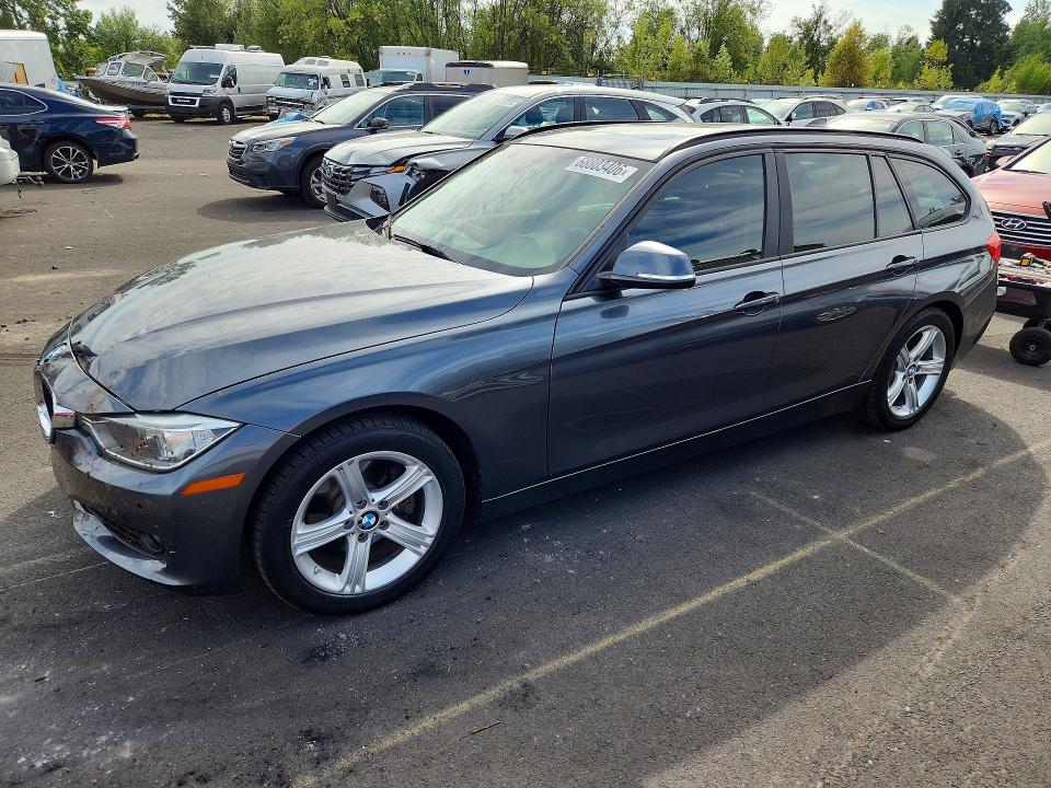 BMW 328 2014 with VIN WBA3G7C55EKN37092 - Photo from auction