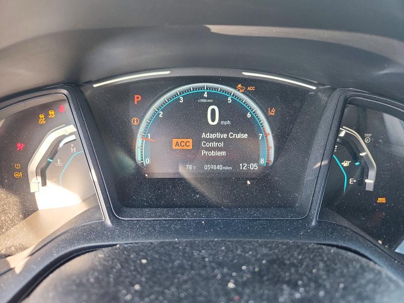 Photo 9 from auction – 2019 HONDA CIVIC with VIN 19XFC2F63KE046215
