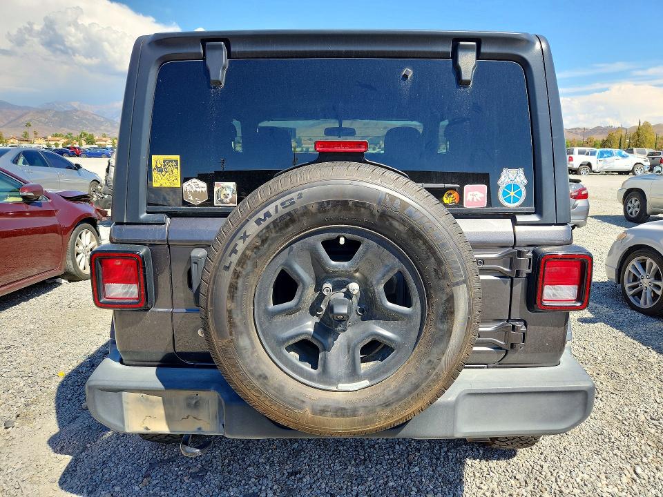 Photo 6 from auction – 2019 JEEP WRANGLER with VIN 1C4GJXAG4KW598612