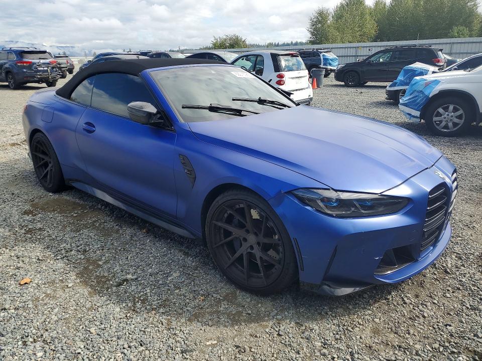 Photo 4 from auction – 2022 BMW M4 with VIN WBS33BA08NCJ71740