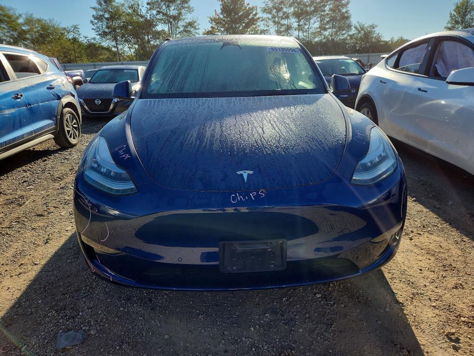 Photo 5 from auction – 2021 TESLA MODEL Y with VIN 5YJYGDEE6MF186337