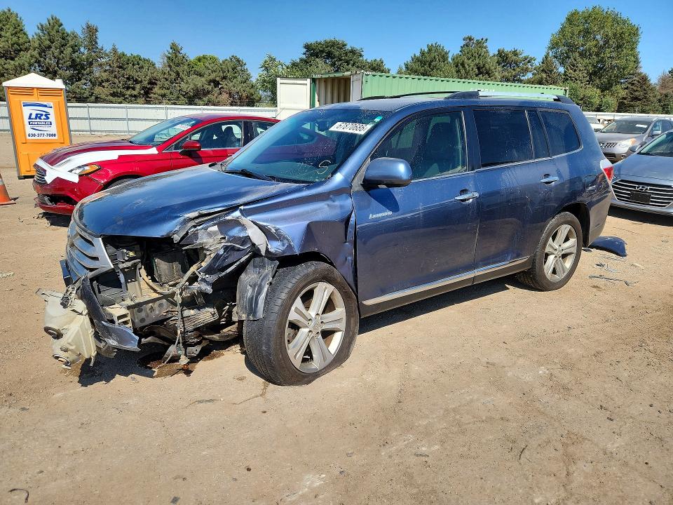 TOYOTA HIGHLANDER 2013 with VIN 5TDDK3EH3DS236494 - Photo from auction