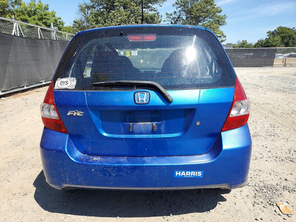 Photo 6 from auction – 2007 HONDA FIT with VIN JHMGD38417S006821