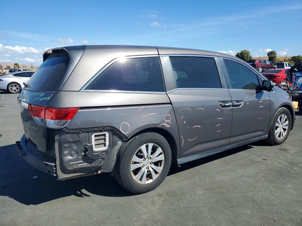 Photo 3 from auction – 2016 HONDA ODYSSEY with VIN 5FNRL5H34GB055184