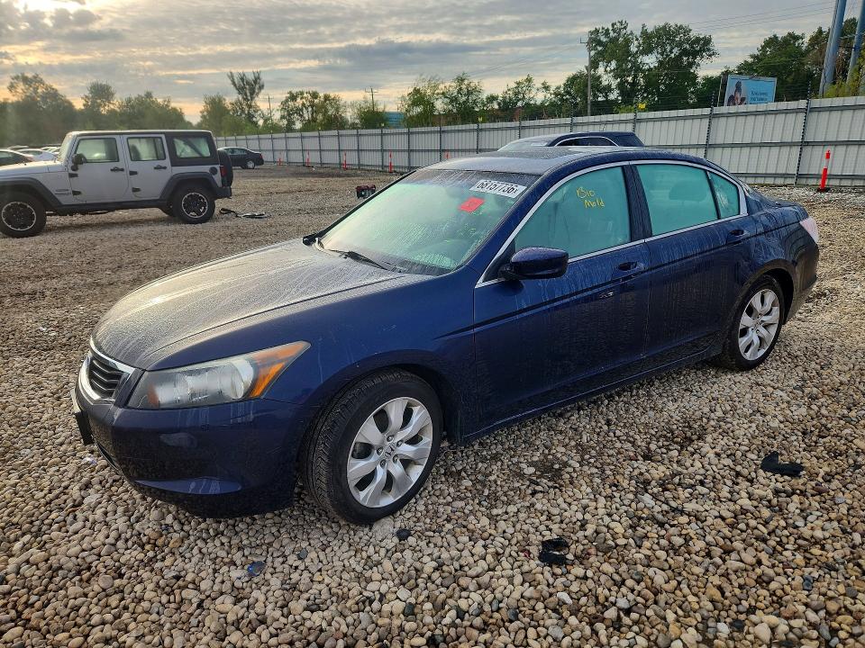 HONDA ACCORD 2010 with VIN 1HGCP2F8XAA028001 - Photo from auction