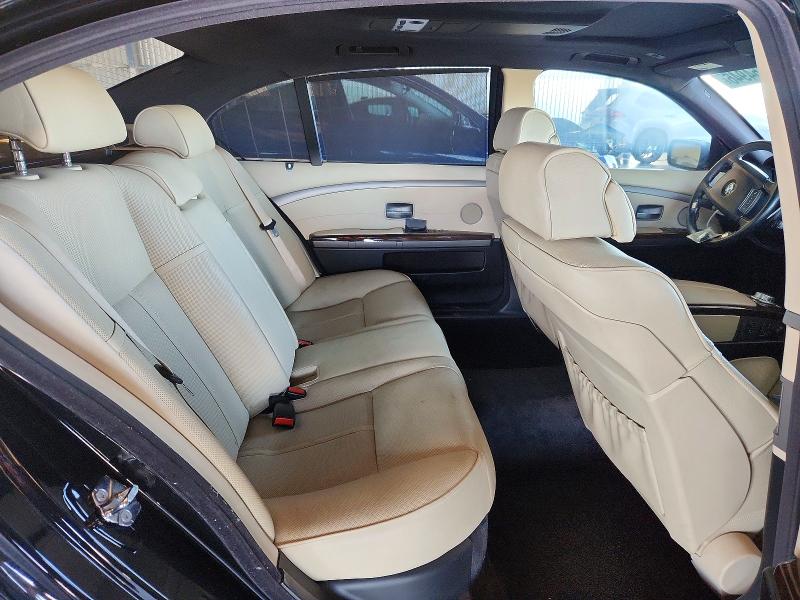 Снимка 10 от търг – 2007 BMW 750 с VIN WBAHN83547DT71060