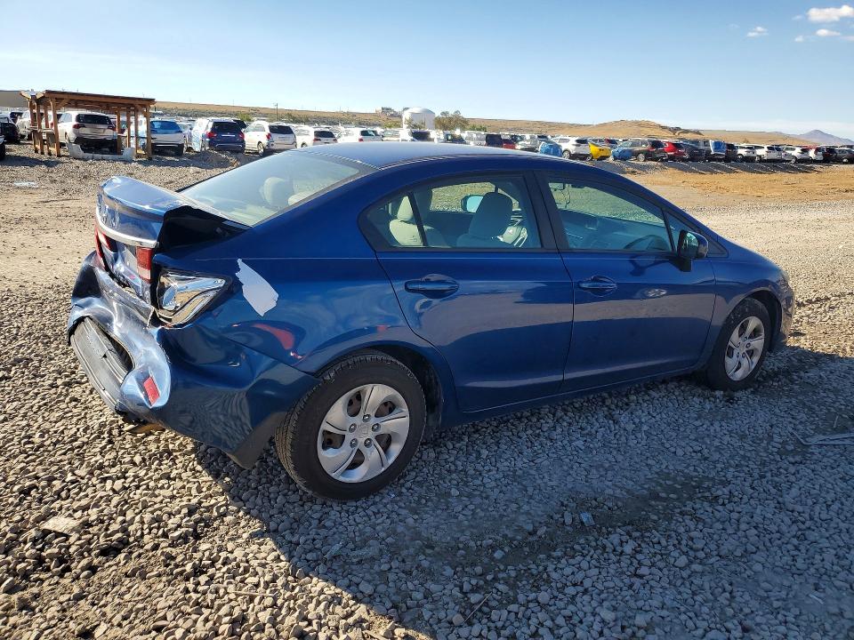Photo 3 from auction – 2014 HONDA CIVIC with VIN 19XFB2F55EE078050