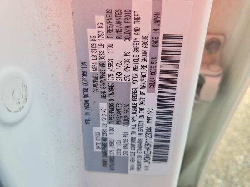 Photo 14 from auction – 2024 MAZDA CX-90 with VIN JM3KKEHA3R1123044