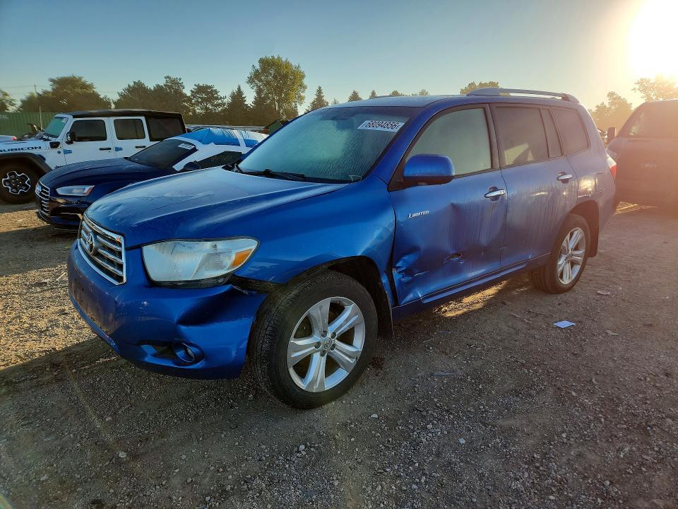 TOYOTA HIGHLANDER 2008 with VIN JTEES42A782021310 - Photo from auction