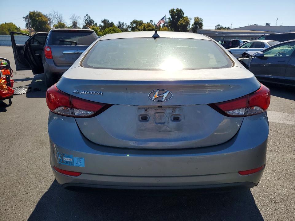 Photo 6 from auction – 2014 HYUNDAI ELANTRA with VIN KMHDH4AE8EU027289
