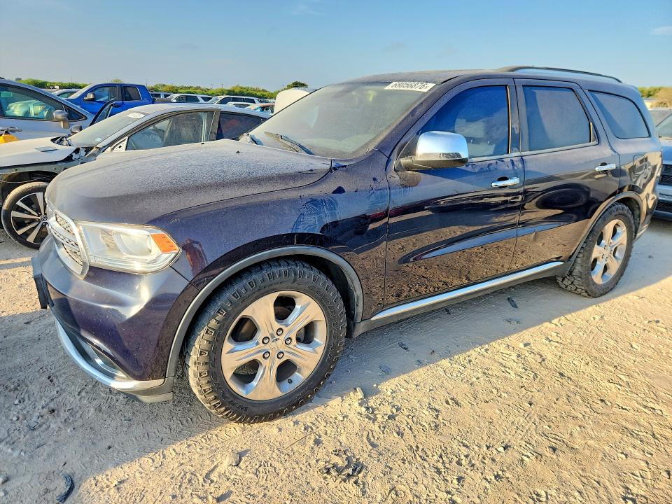 DODGE DURANGO 2014 with VIN 1C4RDHAGXEC596505 - Photo from auction