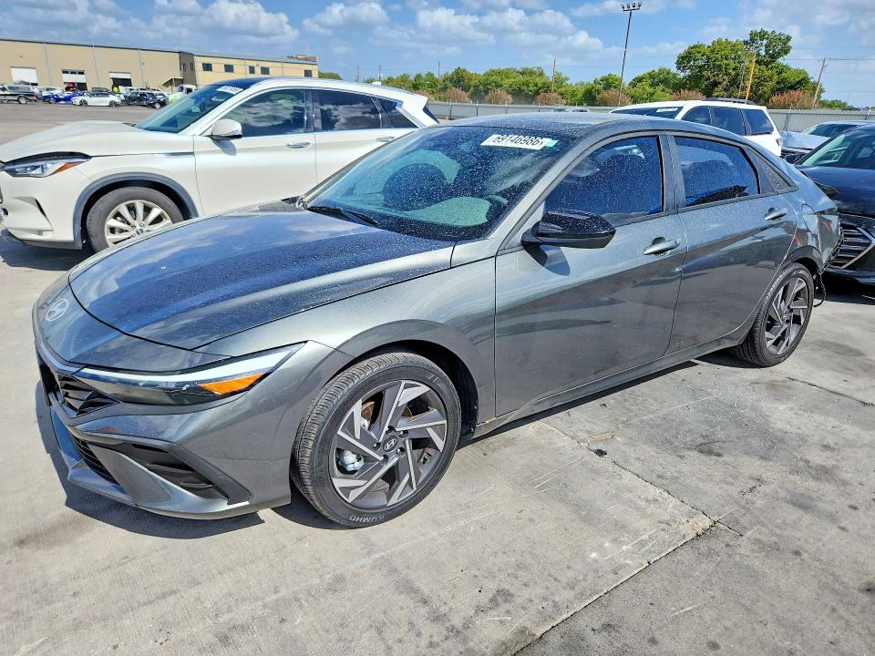 HYUNDAI ELANTRA 2025 с VIN KMHLM4DG4SU016922 - Снимка от търг