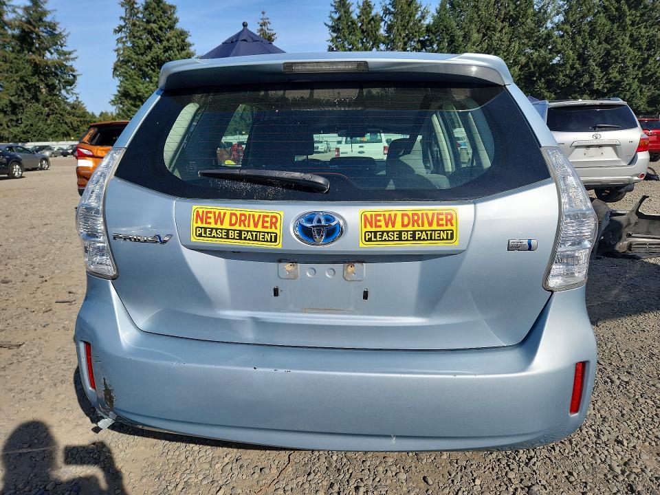 Photo 6 from auction – 2012 TOYOTA PRIUS V with VIN JTDZN3EU9C3027223