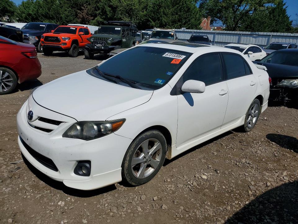 TOYOTA COROLLA 2012 with VIN 2T1BU4EE2CC836458 - Photo from auction