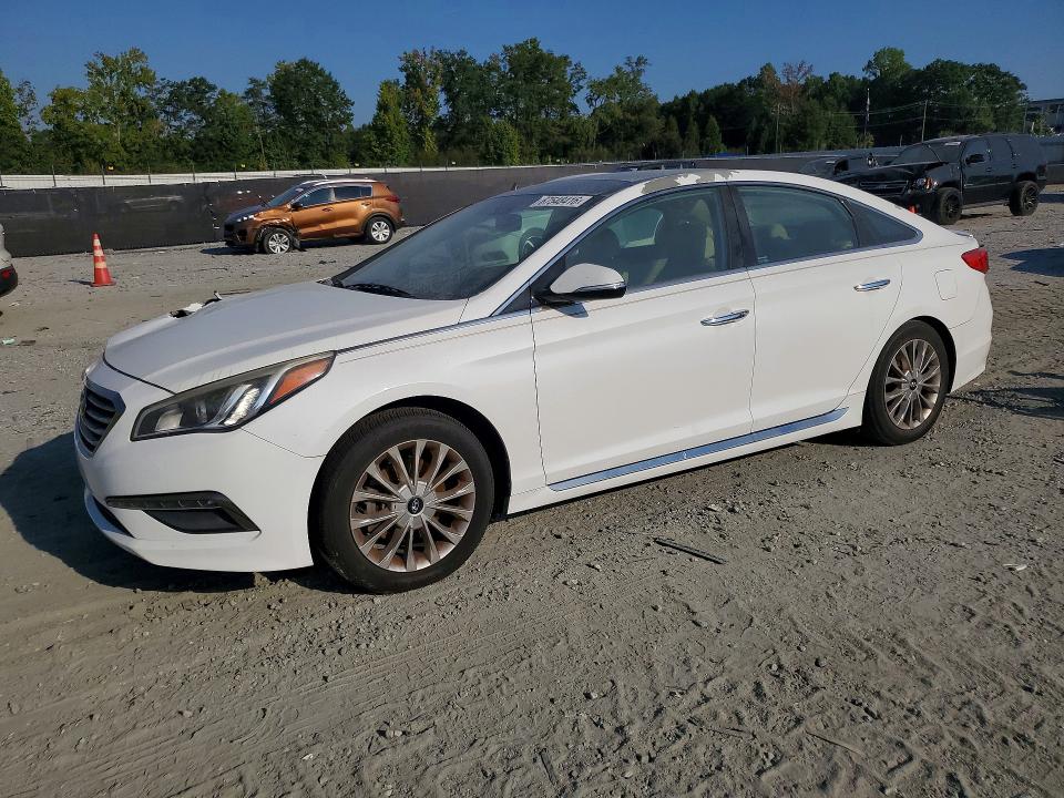 HYUNDAI SONATA 2015 with VIN 5NPE34AF3FH010962 - Photo from auction