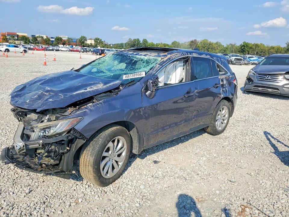 ACURA RDX 2017 with VIN 5J8TB4H51HL007291 - Photo from auction