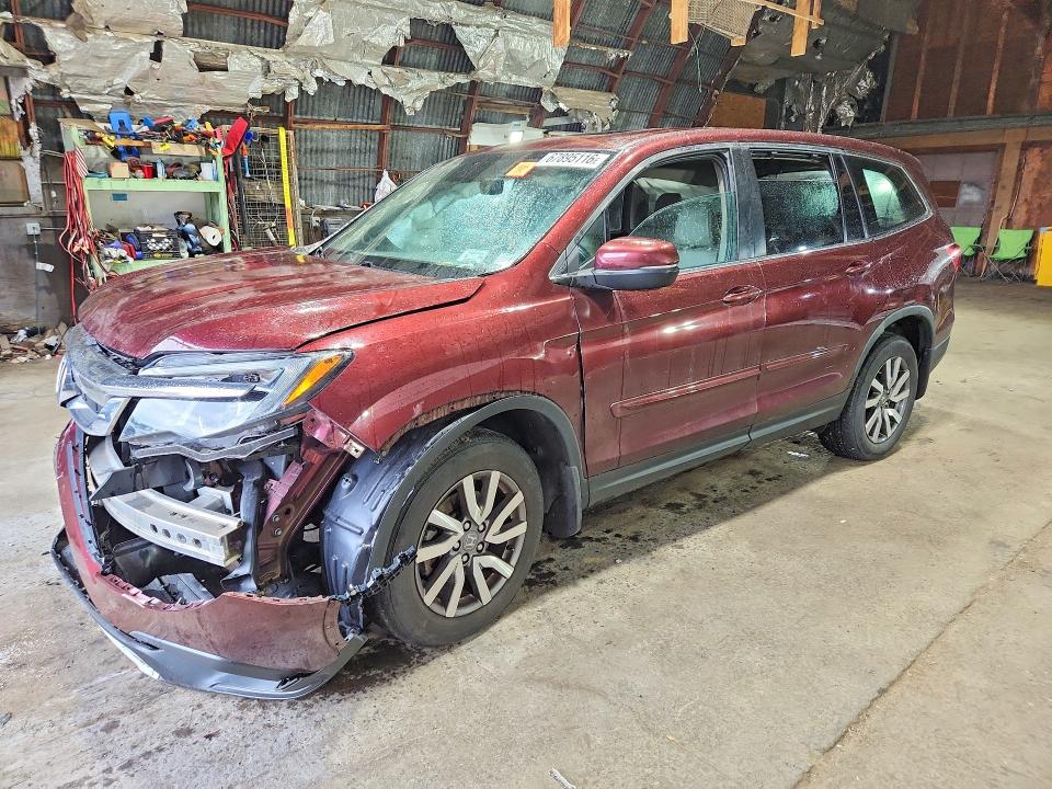 HONDA PILOT 2019 z numerem VIN 5FNYF6H55KB013304 - Zdjęcie z aukcji