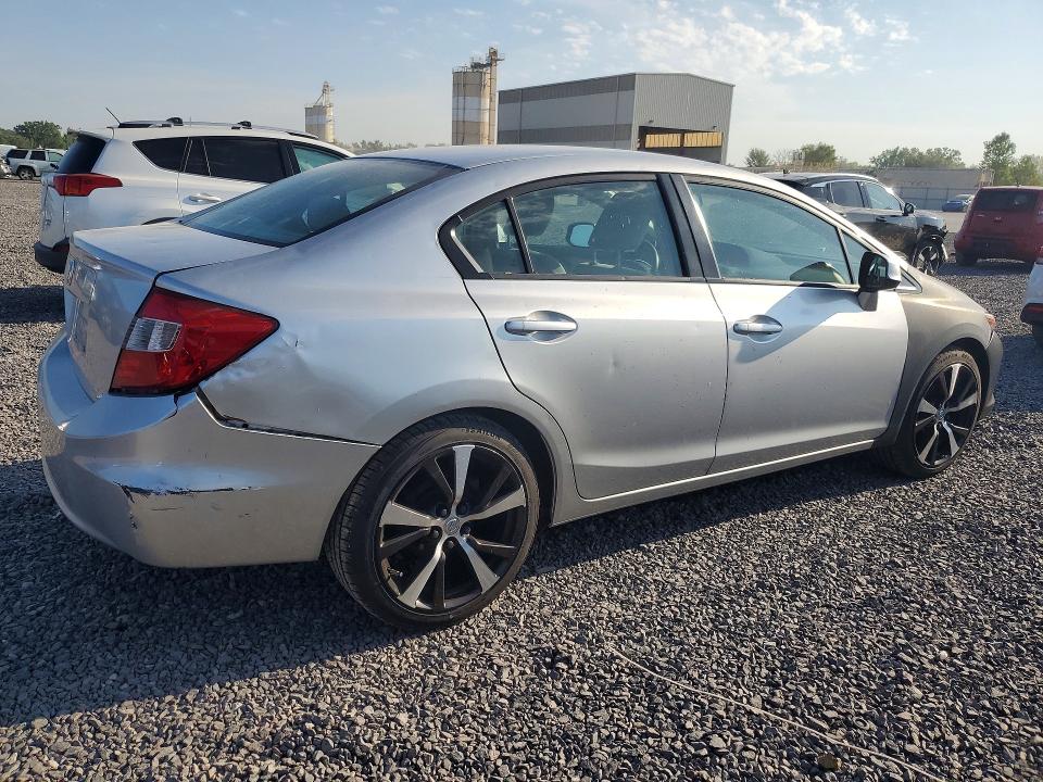 Photo 3 from auction – 2012 HONDA CIVIC with VIN 2HGFB2F83CH547469