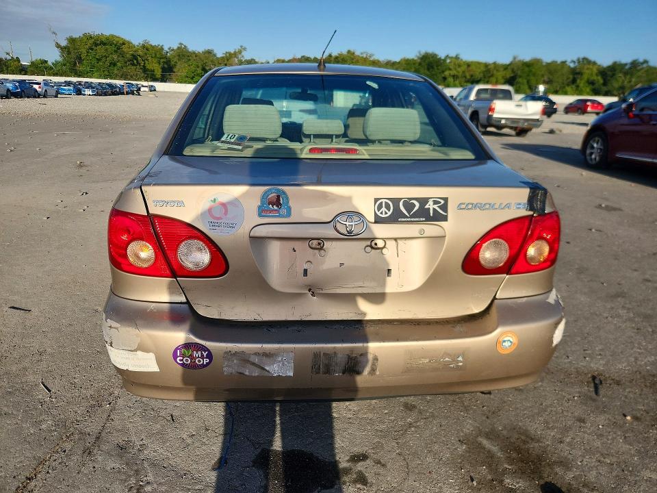 Photo 6 from auction – 2005 TOYOTA COROLLA with VIN 1NXBR32E05Z370711