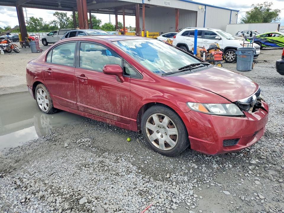 Photo 4 from auction – 2010 HONDA CIVIC with VIN 2HGFA1F56AH569689