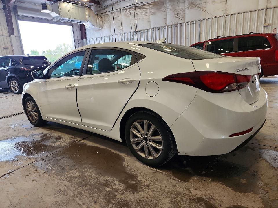 Photo 2 from auction – 2016 HYUNDAI ELANTRA with VIN 5NPDH4AE6GH679815