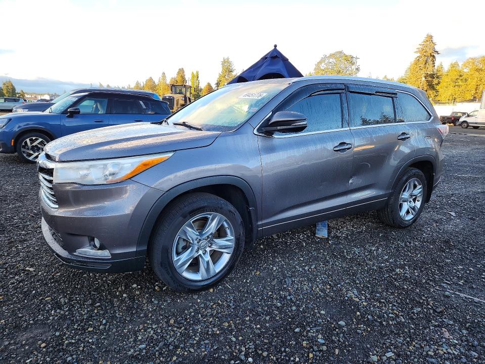 Photo 1 from auction – 2015 TOYOTA HIGHLANDER with VIN 5TDDKRFH9FS178184