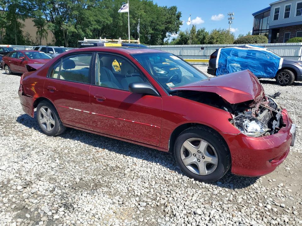 Photo 4 from auction – 2005 HONDA CIVIC with VIN 2HGES26725H531687