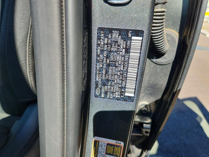 Photo 14 from auction – 2022 HYUNDAI TUCSON with VIN KM8JFCA17NU067492
