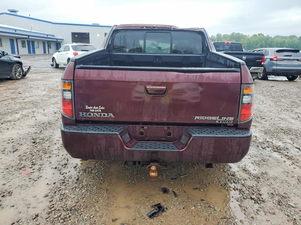 Photo 6 from auction – 2008 HONDA RIDGELINE with VIN 2HJYK16458H537253