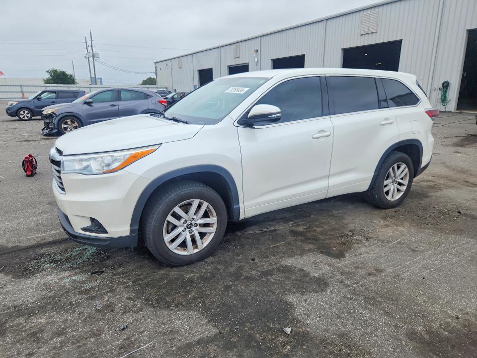 TOYOTA HIGHLANDER 2016 с VIN 5TDZKRFH6GS182541 - Снимка от търг