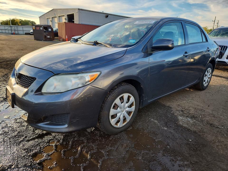 TOYOTA COROLLA 2010 with VIN 1NXBU4EE5AZ344583 - Photo from auction