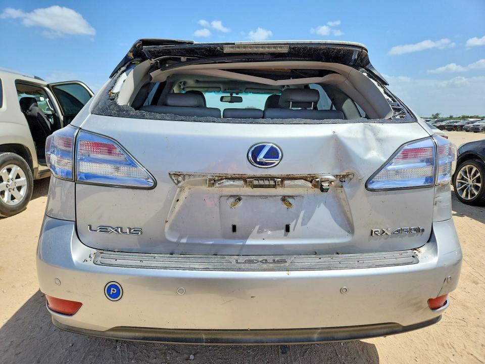 Photo 6 from auction – 2010 LEXUS RX with VIN JTJZB1BA8A2401960
