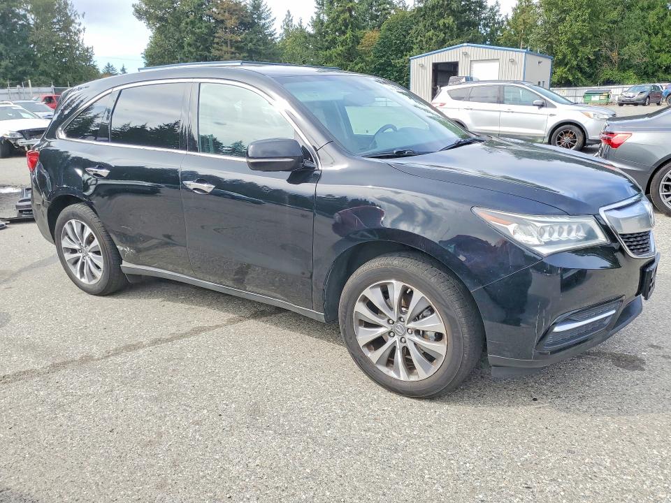 Photo 4 from auction – 2014 ACURA MDX with VIN 5FRYD4H45EB043438