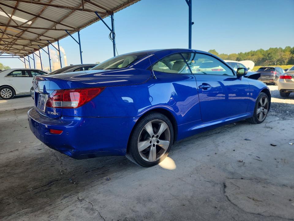 Photo 3 from auction – 2010 LEXUS IS with VIN JTHFE2C21A2503030