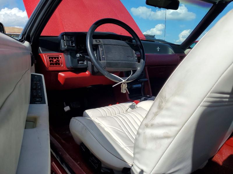Photo 8 from auction – 1991 FORD MUSTANG with VIN 1FACP45E4MF140324