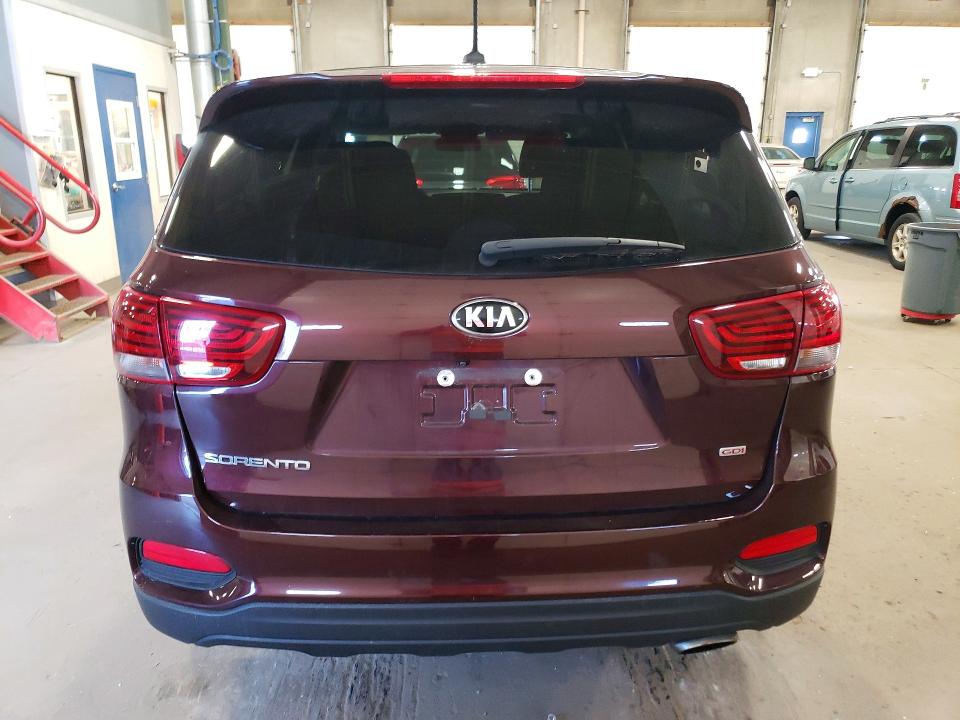 Photo 6 from auction – 2019 KIA SORENTO with VIN 5XYPGDA36KG502390