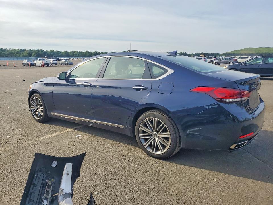 Снимка 2 от търг – 2018 GENESIS G80 с VIN KMHGN4JE6JU251533