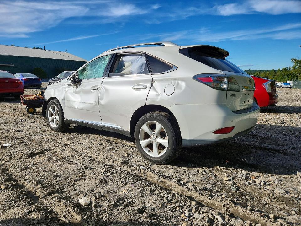 Foto 2 de la subasta – 2012 LEXUS RX con VIN 2T2BK1BA3CC134618