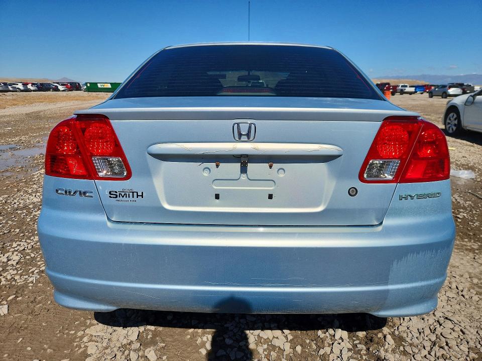 Photo 6 from auction – 2005 HONDA CIVIC with VIN JHMES966X5S006186
