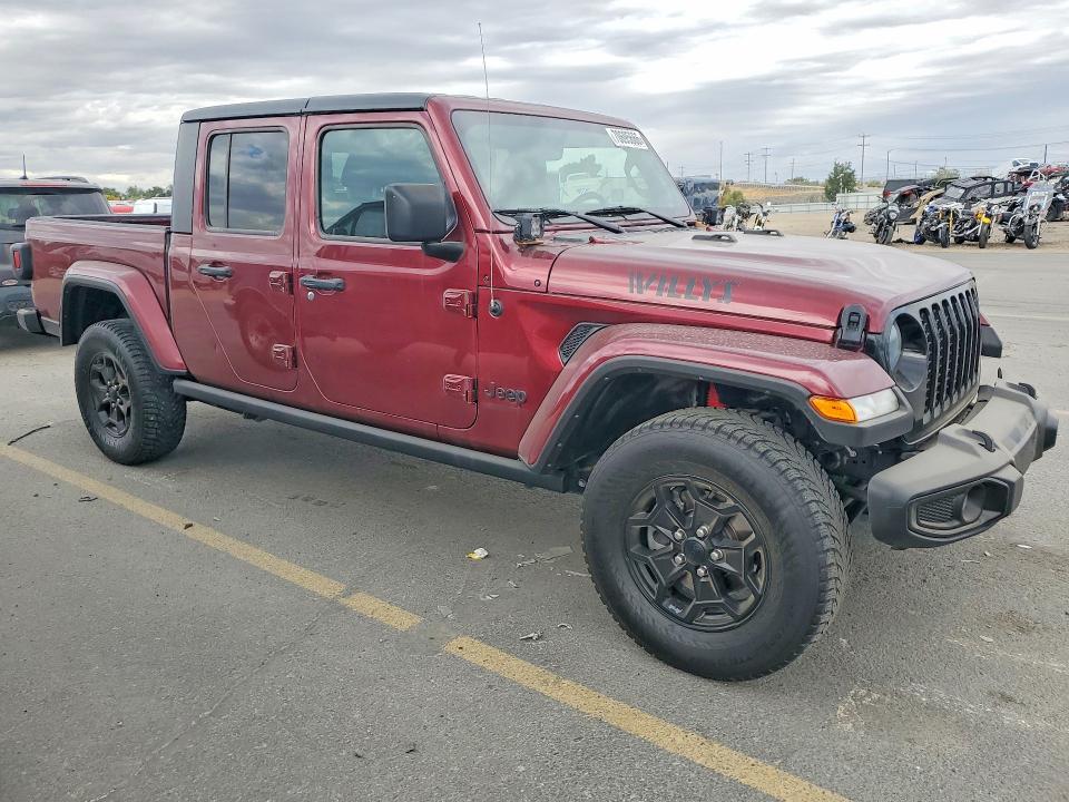 Photo 4 from auction – 2021 JEEP GLADIATOR with VIN 1C6HJTAG4ML608144