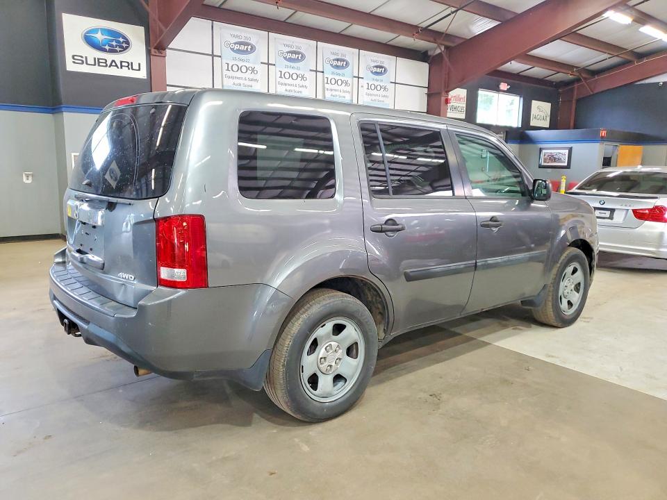 Photo 3 from auction – 2013 HONDA PILOT with VIN 5FNYF4H25DB073872