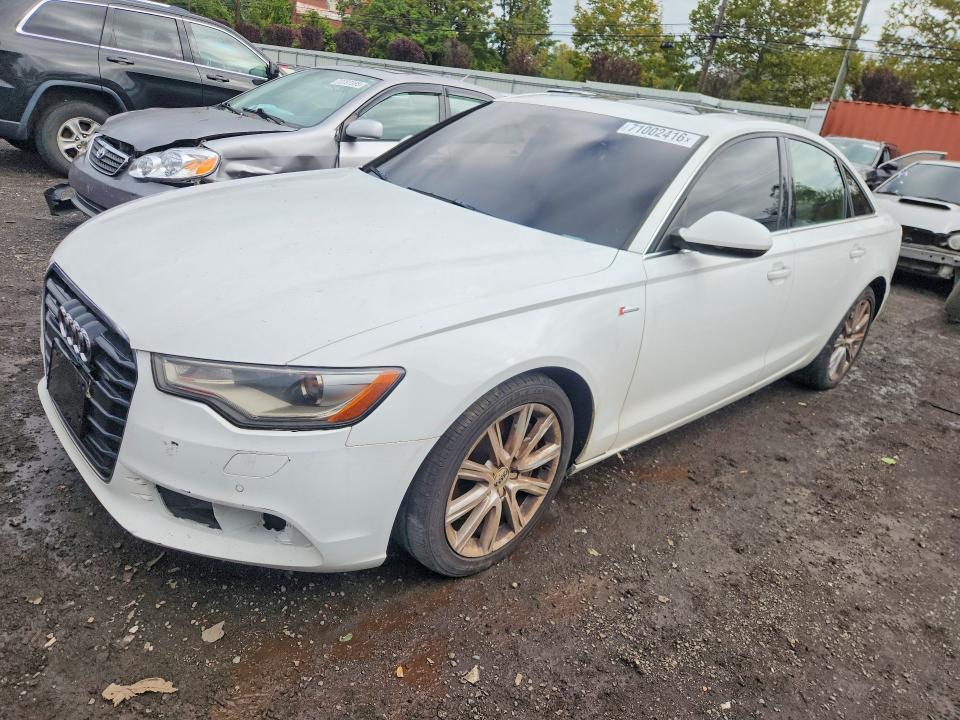 AUDI A6 2013 with VIN WAUGGAFCXDN046295 - Photo from auction
