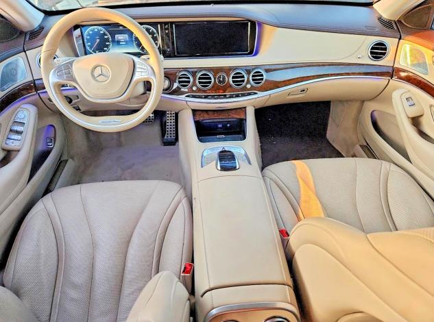 Photo 8 from auction – 2017 MERCEDES-BENZ S with VIN WDDUG8CB8HA337293